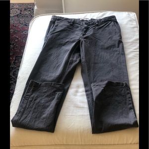 RAIL Blue-Grey Chinos.  Zipper Fly. NWOT.